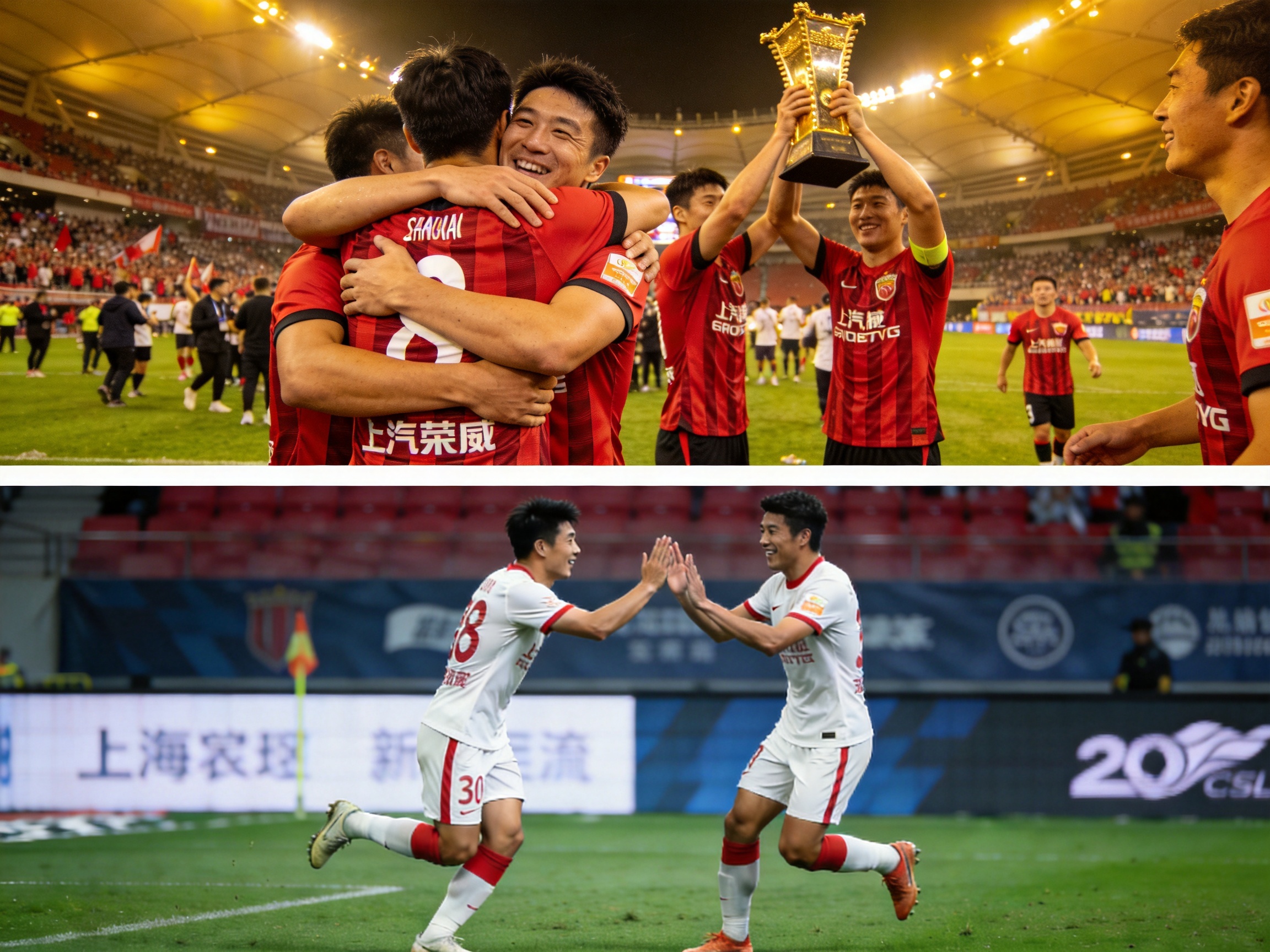 九游NineGame中超上海海港夺冠集锦